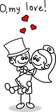 tatlı aşk, gelin ve damat
