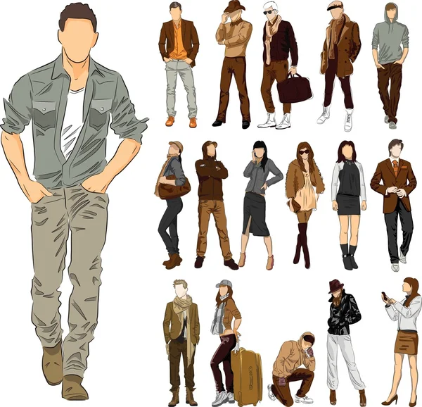 Fashion - vector — Stock Vector