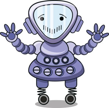 Çizgi film robotu