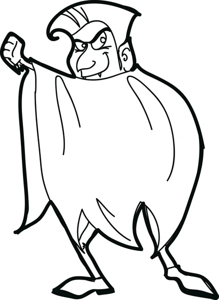 Halloween karikatura postavy — Stockový vektor