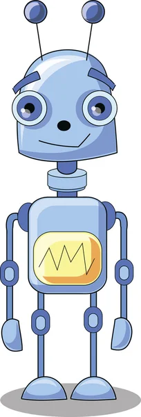 Cartoon robot — Stock Vector