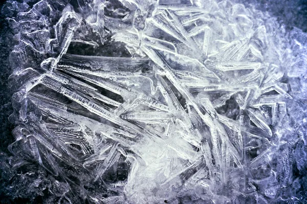 Κρύσταλλοι πάγου — Φωτογραφία Αρχείου
