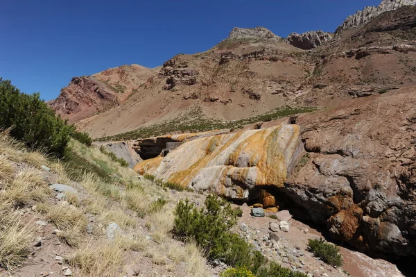 Puente en Puente del Inca — Foto de Stock