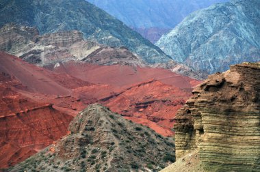 Los colorados quebrada de cafayate Milli Parkı