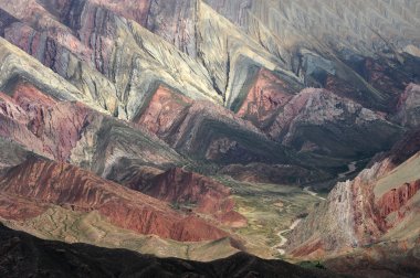 hornocal quebrada de humahuaca büyük