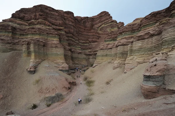 Los colorados quebrada de cafayate národní park — Stock fotografie