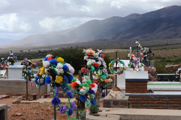 Cemitério em Quebrada de Humahuaca — Fotografia de Stock