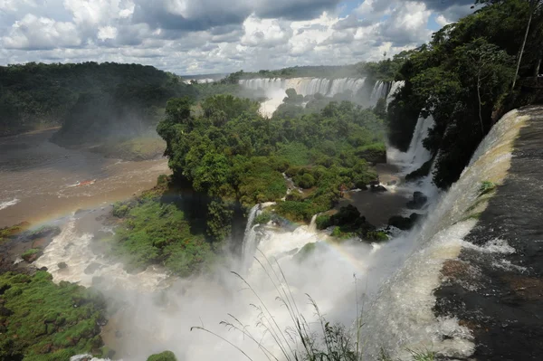 Salto Bossetti alla cascata di Iguazu — Foto Stock