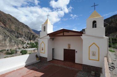 Iruya Arjantin And Dağları üzerinde yerli Köyü