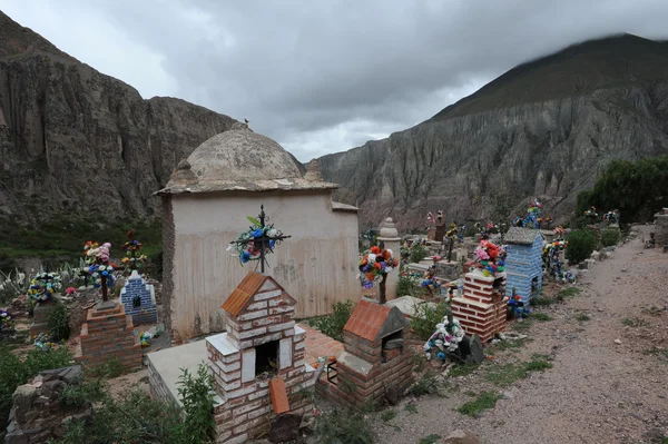 Indigenous Cemetery at Iruya — Stock Photo, Image