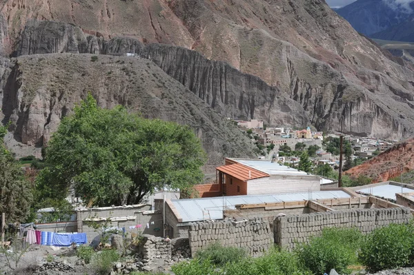 Indigenous village of Iruya on argentina andes — Stock Photo, Image