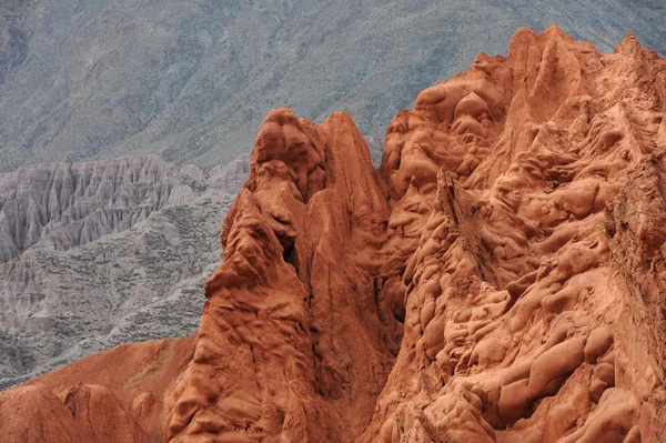 Cerro 7 colores på purmamarca på argentina Anderna — Stockfoto