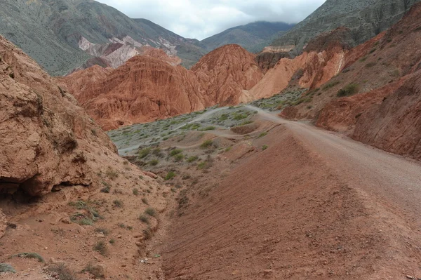 Cerro 7 colores at Purmamarca on argentina andes — Stock Photo, Image