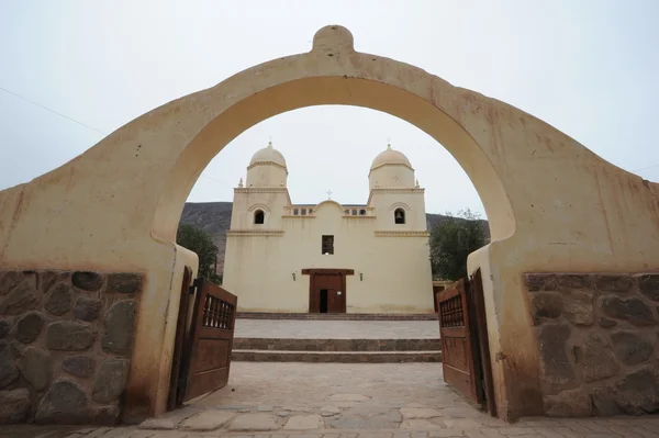 La iglesia de Francesco de Asís en Tilcara — Foto de Stock