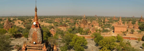 Sitio arqueológico de Bagan — Foto de Stock