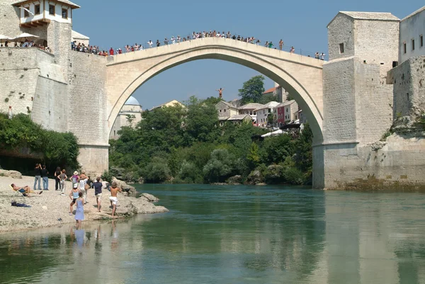 Ciudad de Mostar en Bosnia y Herzegovina, Balcanes . — Foto de Stock