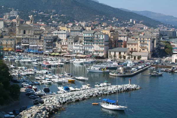 Bastia op het eiland corsica — Stockfoto