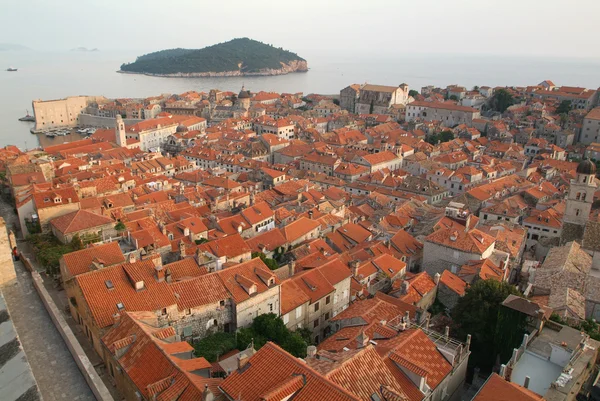 La peninsola de Dubrovnik Patrimonio de la Humanidad UNESCO — Foto de Stock