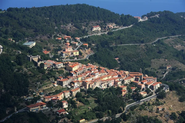 The village of Marciana on Elba island — Stock Photo, Image
