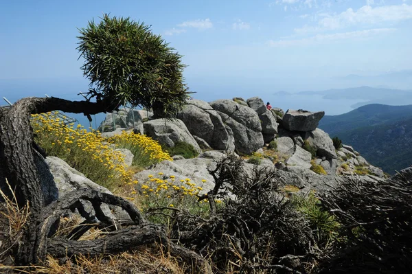 Monte Capanne na ilha de Elba — Fotografia de Stock