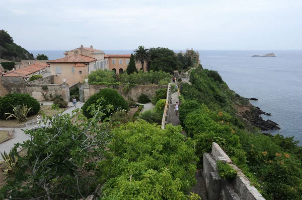 Villa dei Mulini house of Napoleon at Portoferraio on Elba island — Stock Photo, Image