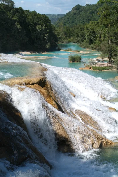 The waterfalls of Agua Azul — Stock Photo, Image