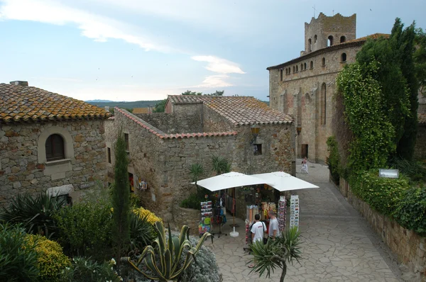 Het oude dorp van pals costa Brava, Spanje — Stockfoto