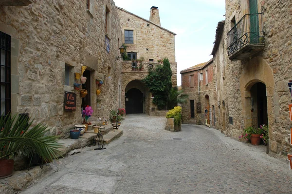 The old village of Pals on Costa Brava, Spain — Stock Photo, Image