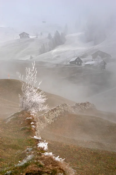 Dağ köyü — Stok fotoğraf