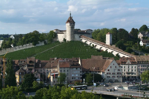 Vue sur la célèbre fortification Munot — Photo