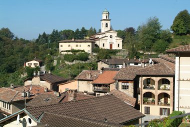 Corippo on Swiss Alps