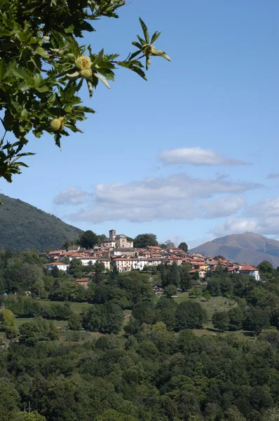 Village de Breno sur la vallée de Malcantone — Photo