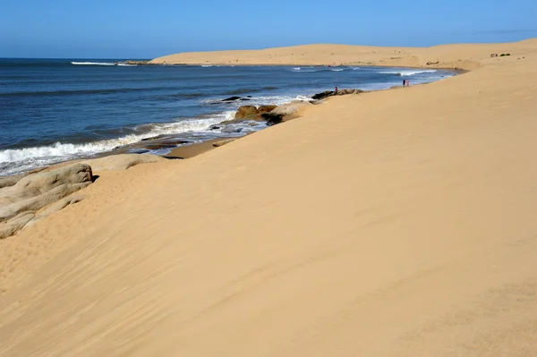 Stranden av valizas på uruguayanska kusten — Stockfoto