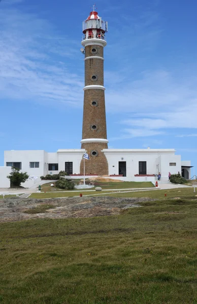Lighthouse of Cabo Polonio on the in the Uruguayan coast — Stock Photo, Image
