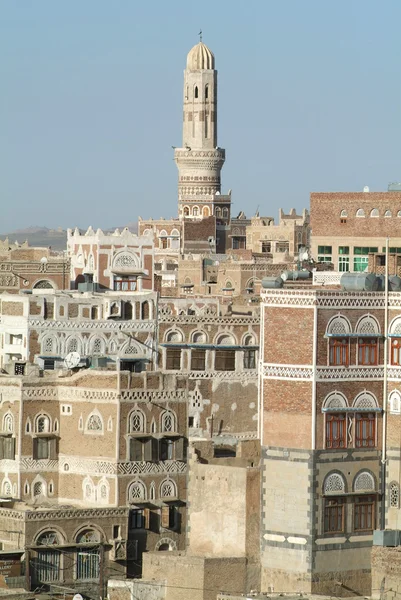 Ciudad vieja de Sanaa, yemen —  Fotos de Stock