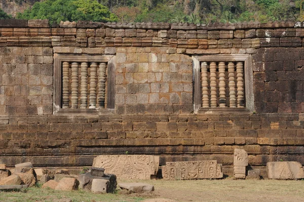 Sito archeologico Khmer di Wat Phu Champasak, Laos — Foto Stock