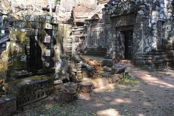 Khmer archäologische Stätte von wat phu champasak, laos — Stockfoto