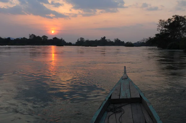 Don phapheng valt op de mekong rivier in laos — Stockfoto