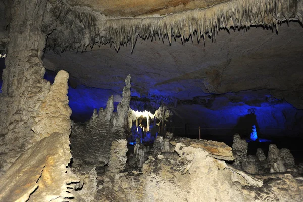 La grotta di Tham Kong Lo sul Laos — Foto Stock