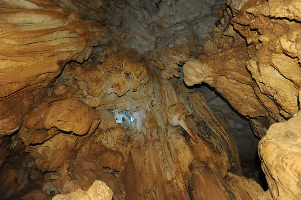 Jeskyně pa pong poblíž vang vieng na laos — Stock fotografie