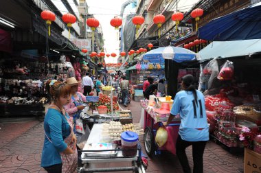 chinatown markette bangkok Tayland