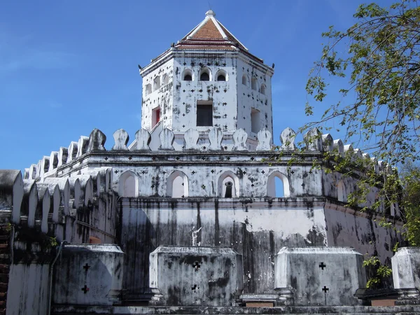 Fästningen av wat sangwet på bangkok — Stockfoto