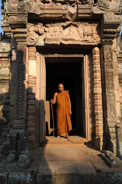 Khmer archaeological site of Prasat Muang Tam on Thailand — Stock Photo, Image