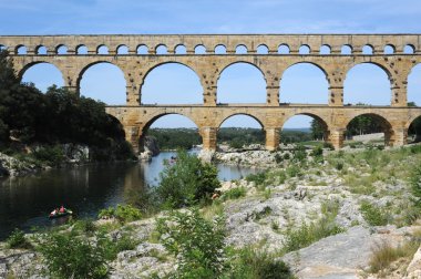 gard Fransa Roma köprüsü