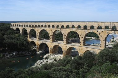 gard Fransa Roma köprüsü