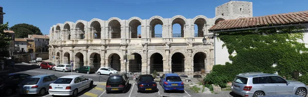 A arena romana de Arles na França — Fotografia de Stock
