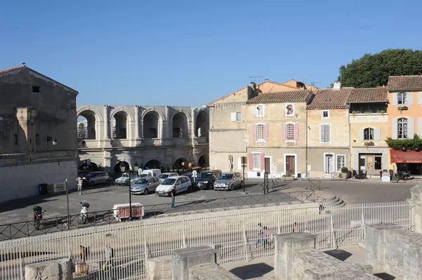 De Romeinse arena van arles in Frankrijk — Stockfoto