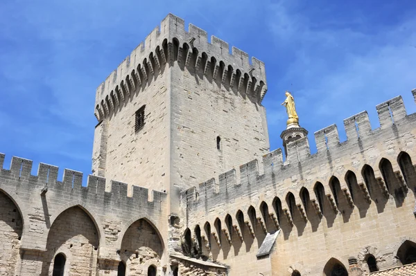 Palais des Papes ad Avignone, Francia — Foto Stock