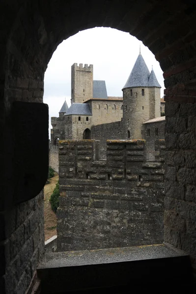 The Citadel of Carcassonne on France — Stock Photo, Image