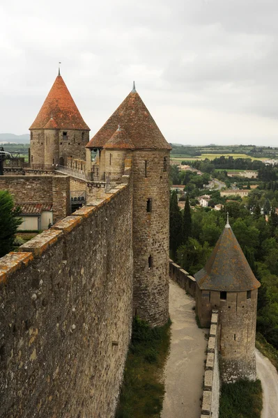 The Citadel of Carcassonne on France — Stock Photo, Image